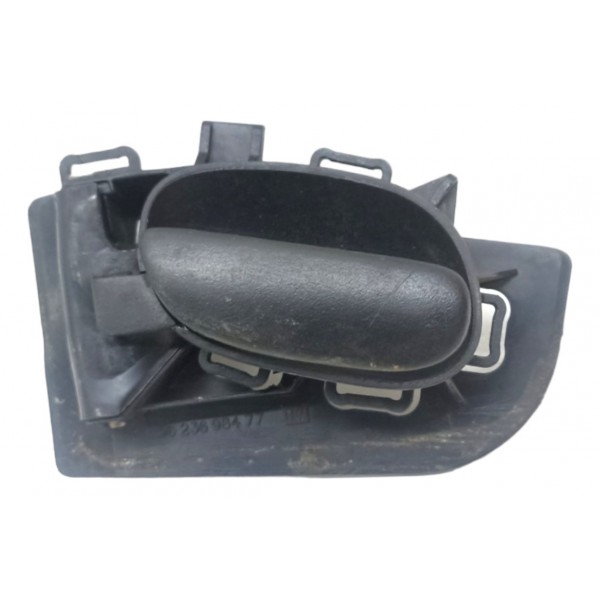 Maçaneta Interna Tras Esquerda Peugeot 207 2008 2009 2010 11 Preto Traseira
