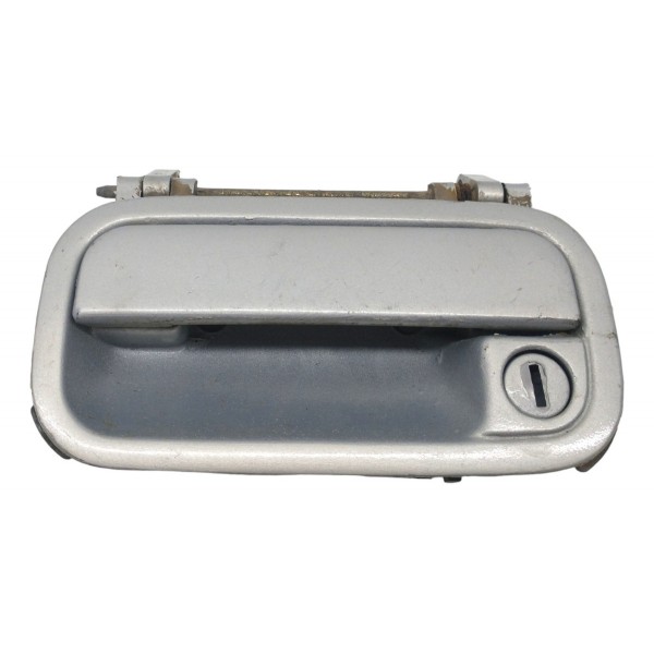 Maçaneta Externa Diant Esquerda Gm Corsa 2002 2003 2004 2005 Prata Dianteira