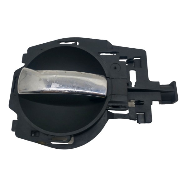 Maçaneta Interna Diant Direita Citroen C3 2008 2009 2010 11 Preto Dianteira