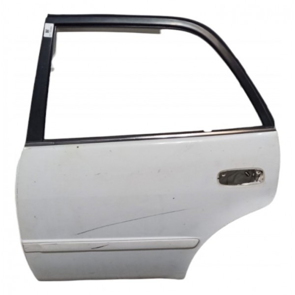 Friso Porta Tras Esquerda Toyota Corolla 1997 1998 Detalhe Branco