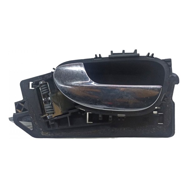 Maçaneta Interna Diant Esquerda Peugeot 307 2003 2004 2005 - Preto - Dianteira