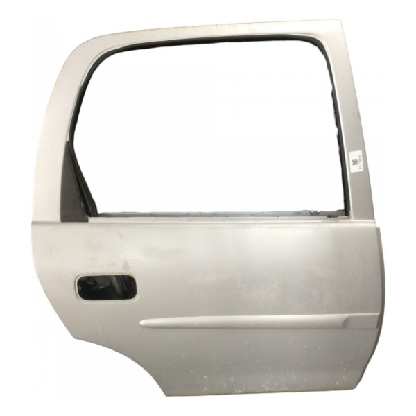Friso Porta Tras Direita Gm Corsa Wagon 1999 2000 01 Detalhe Prateado