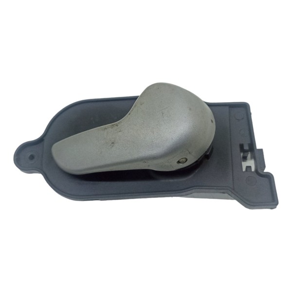 Maçaneta Interna Tras Direito Ford Fiesta 2008 2009 2010 11 Cinza Traseira