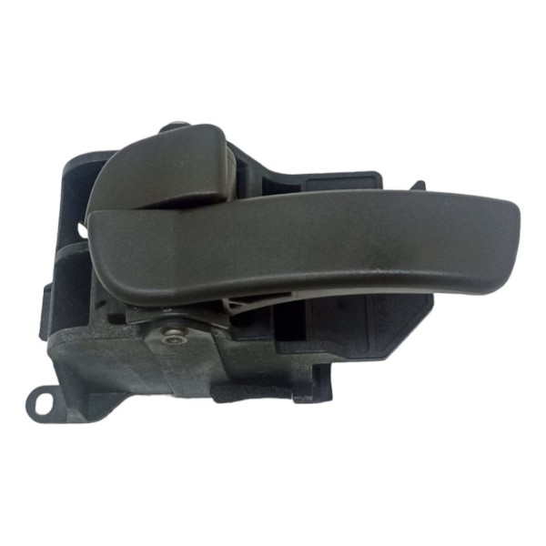 Maçaneta Interna Tras Esquerda Nissan Frontier 2010 2011 12 Preto Traseira