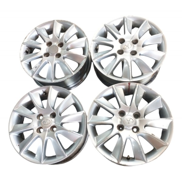 Jogo Aro Roda 15 Jac J3 2010 2011 2012 2013 2014 15 Detalhe Prateado