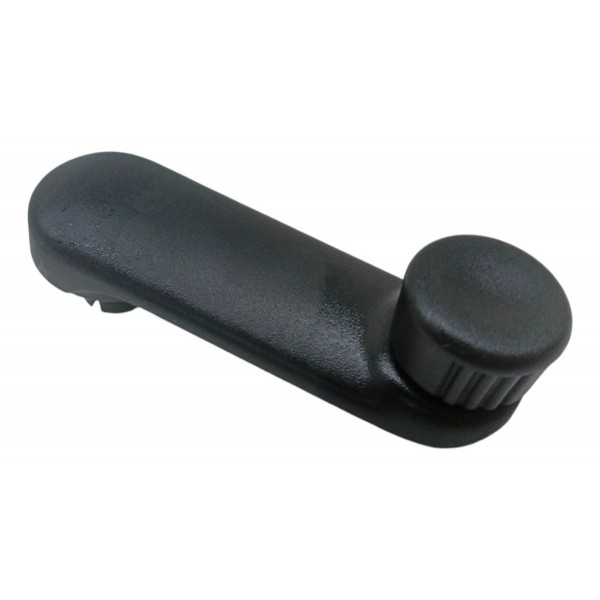 Manivela Vidro Traseira Renault Logan 2008 2009 2010 2011 Preto