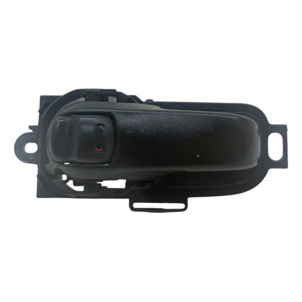 Maçaneta Interna Diant Esquerda Nissan Livina 2013 2014 2015 Preto Dianteira