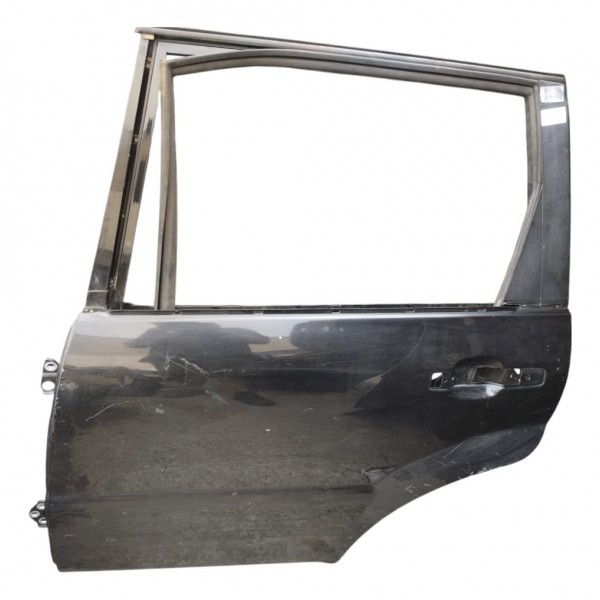 Porta Traseira Esquerda Ssangyong Rexton 2008 2009 Detalhe - Traseira - Esquerdo - Preto