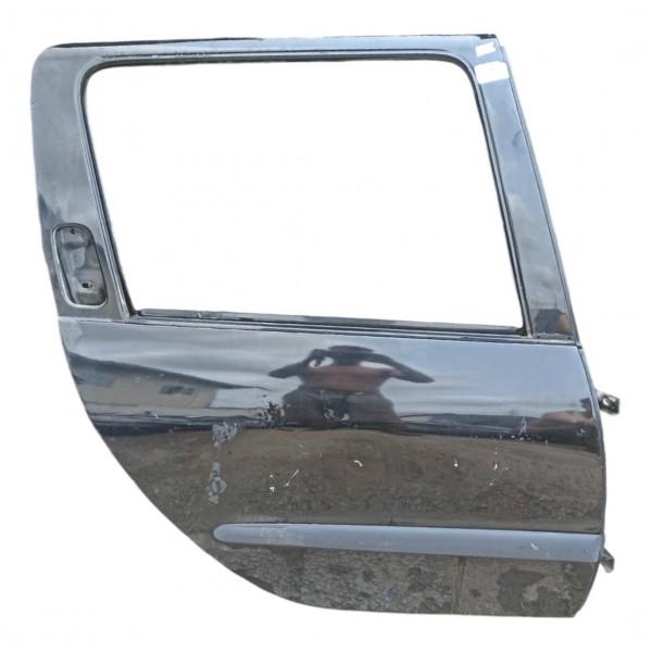 Porta Traseira Direita Peugeot 206 Sw 2006 2007 2008 2009 10 Traseira Direito Preto