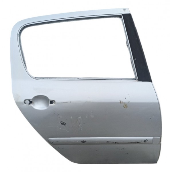 Porta Trás Direit Peugeot 307 Hatch 2008 2009 2010 2011 2012 Traseira Direito Cinza