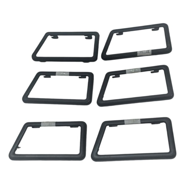 Acabamento Interno Maçaneta Esquerda Gol 1987 1988 Unitário Preto Dianteira