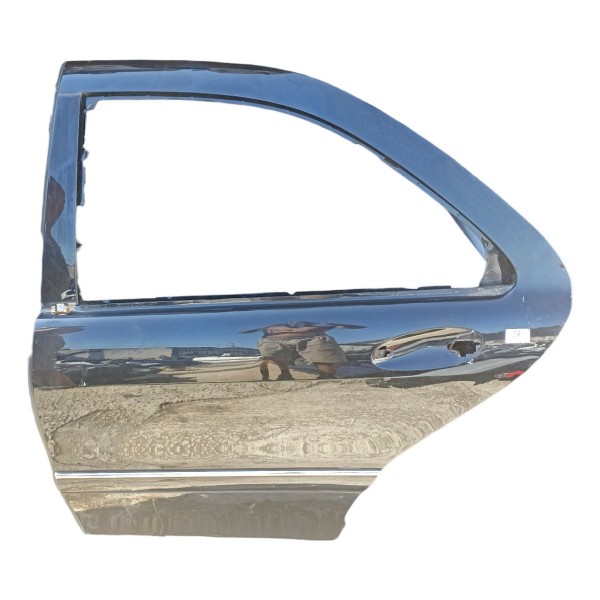 Porta Traseira Esquerda Mercedes S500 2001 2002 2003 2004 Traseira Esquerdo Preto