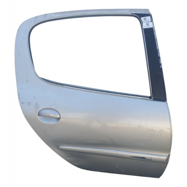 Friso Porta Tras Direita Peugeot 206 2002 2003 2004 Detalhe Traseira Direita