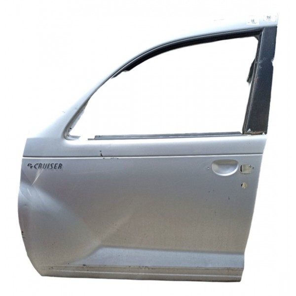 Porta Dianteira Esquerda Chrysler Pt Cruiser 2006 2007 2008 Cinza Esquerdo Dianteira