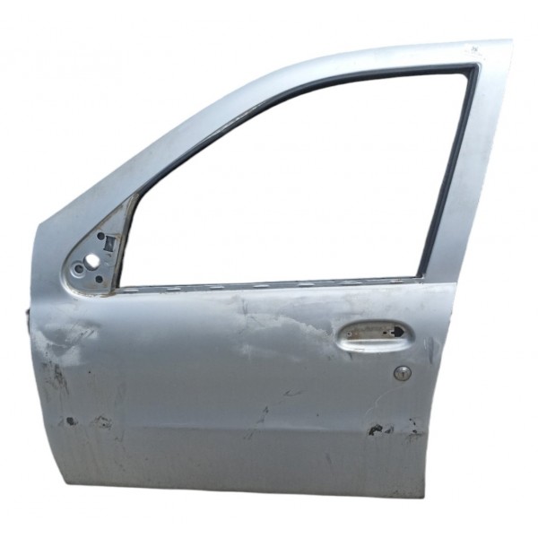 Porta Diant Esquerda Fiat Siena 2003 2004 2005 2006 2007 Dianteira Esquerdo Cinza