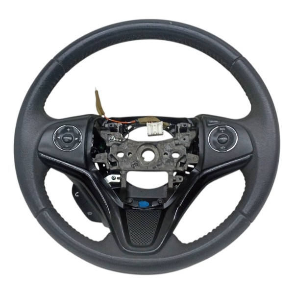Volante Direção Honda Hrv 2017 2018 2019 2020 2021 Preto