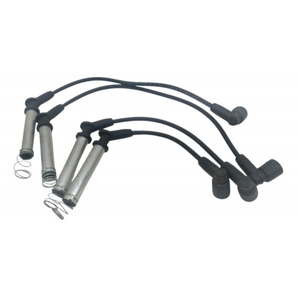 Jogo Cabo Vela Fiat Stilo 1.8 Manual 2008 2009 2010 2011 12 Preto