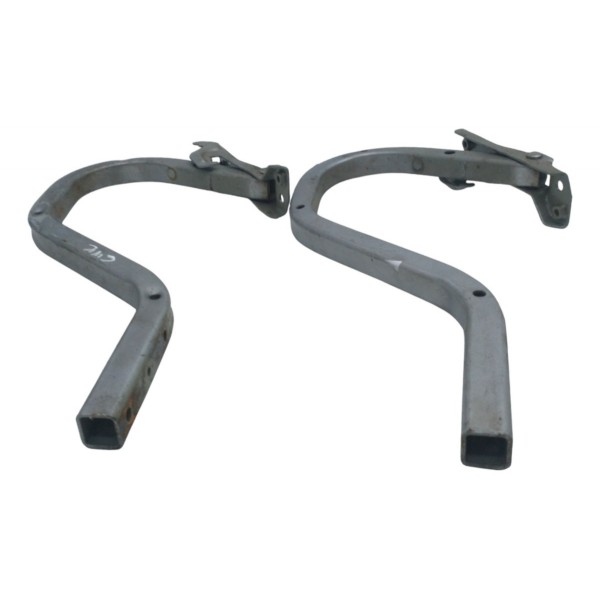 Par Dobradiça Tampa Porta Mala Honda  Civic 2002 2003 2004