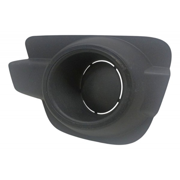 Acabamento Grade Milha Esquerda Renault Kwid 2018 2019 2020 Preto Esquerdo