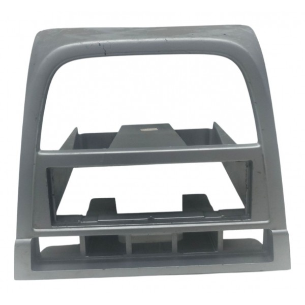 Acabamento Painel Som Radio Vw Gol G5 2008 2009 2010 2011 Cinza