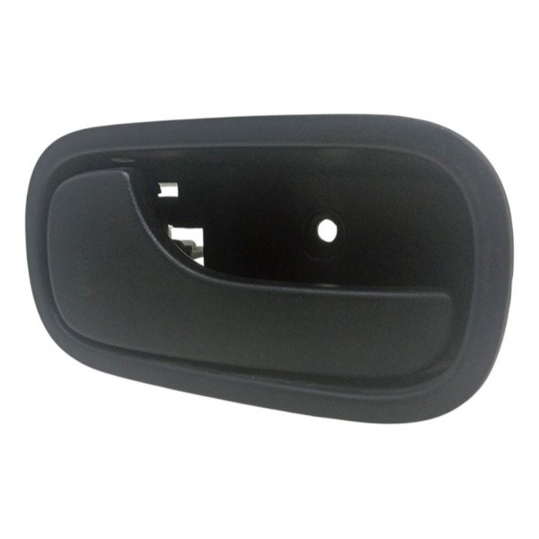 Maçaneta Interna Tras Esq Fiat Uno Vivace 2012 2013 2014 15 Preto Traseira