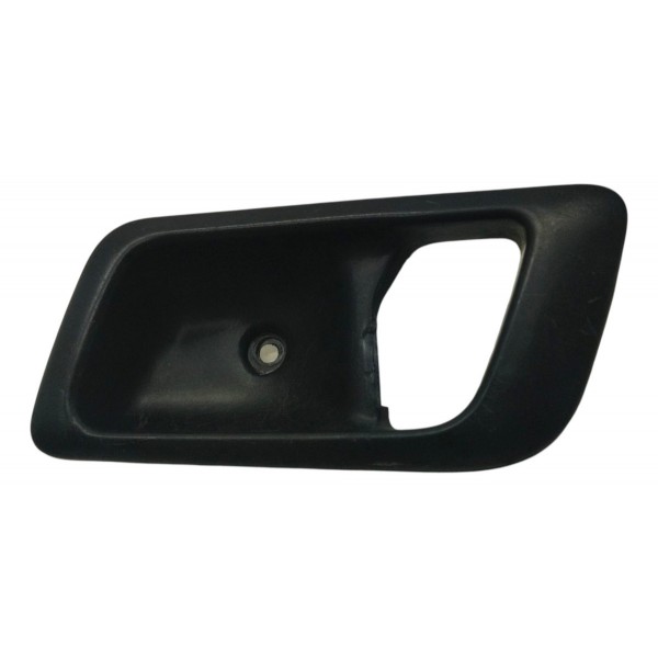 Acabamento Maçaneta Int Tras Dir Fiat Palio Week 2012 2013 Preto Traseira