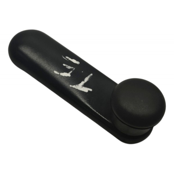 Manivela Vidro Porta Fiat Palio Weekend 2012 2013 2014 Preto