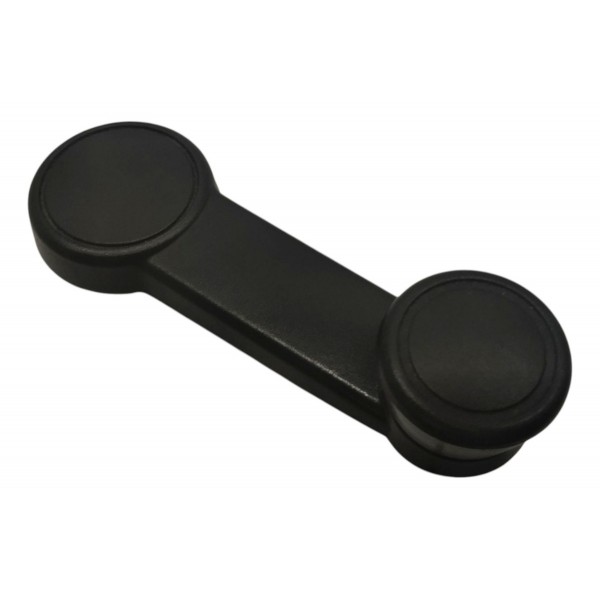 Manivela Vidro Ford Courier 2000 2001 2002 2003 2004 2005 Preto