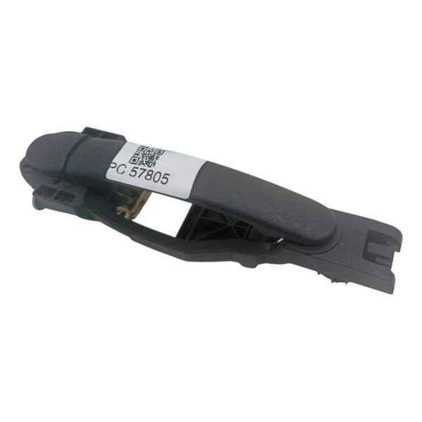 Maçaneta Externa Traseira Esquerda Vw Gol G5 2008 2009 2010 Preto Traseira