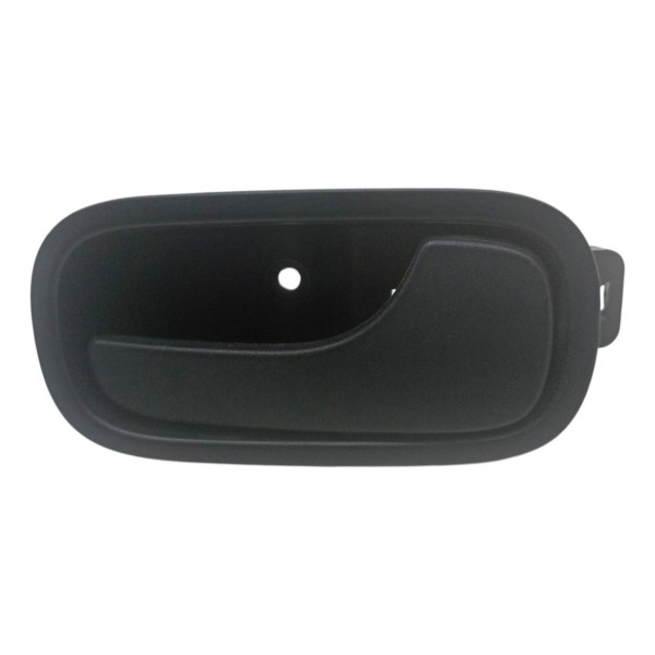 Maçaneta Interna Dianteira Direita Fiat Uno Evo 2012 2013 Preto Dianteira