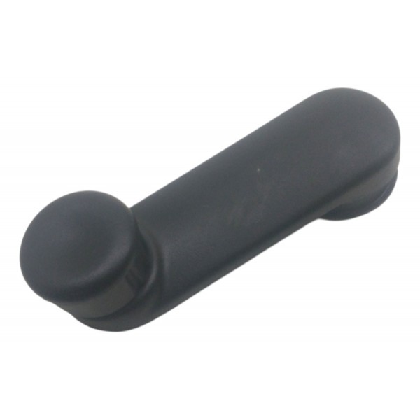 Manivela Vidro Porta Renault Sandero Logan 2008 09 10 11 12 Preto