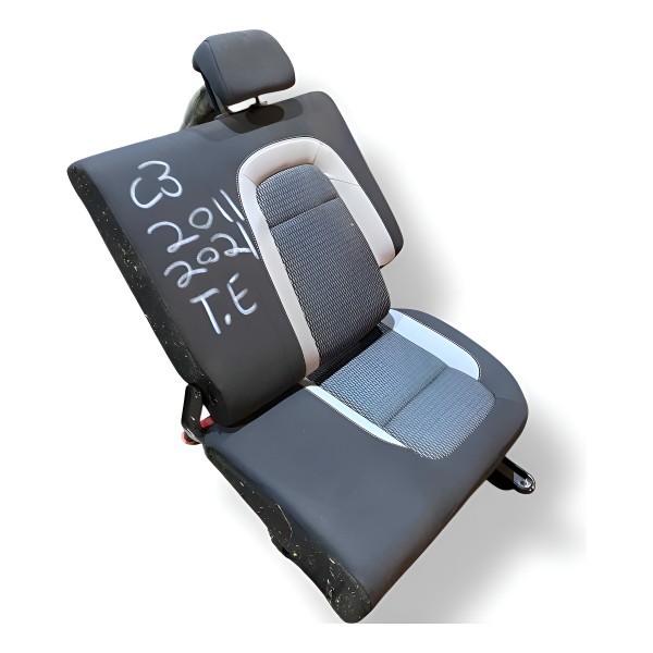 Banco Traseiro Citroen C3 2013 2014 2015 A 2021 Preto