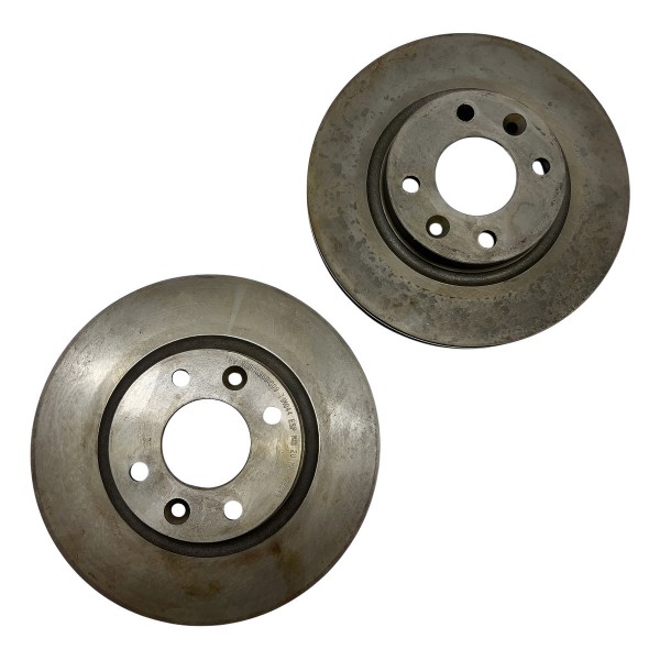 Par Disco Freio Ventilado Renault Sandero 1.0 3cc 2015 2021