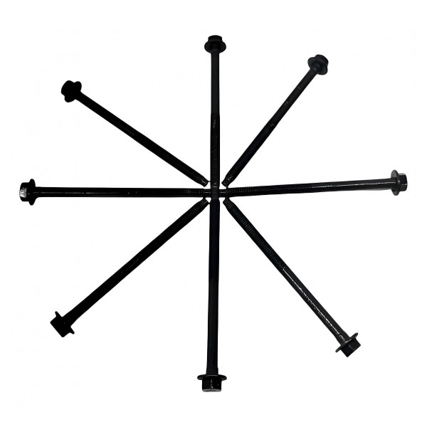 Jogo Parafuso Cabeçote Gm Captiva 2.4 2008 2009 2010 2011 12