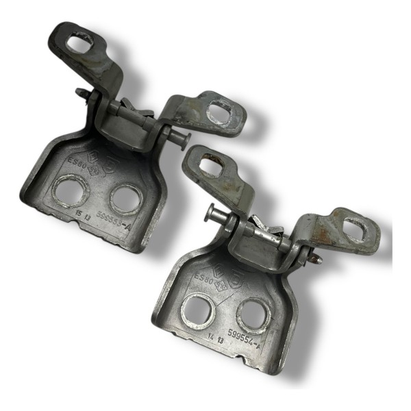 Par Dobradiça Porta Diant Esq Renault Sandero 2008 2009 2012