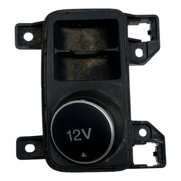 Moldura Tomada Acendedor 12v Ford Focus 2014 2015 2016 2017
