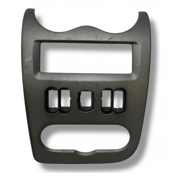 Moldura Rádio Painel Central Renault Sandero 2008 2009 2010