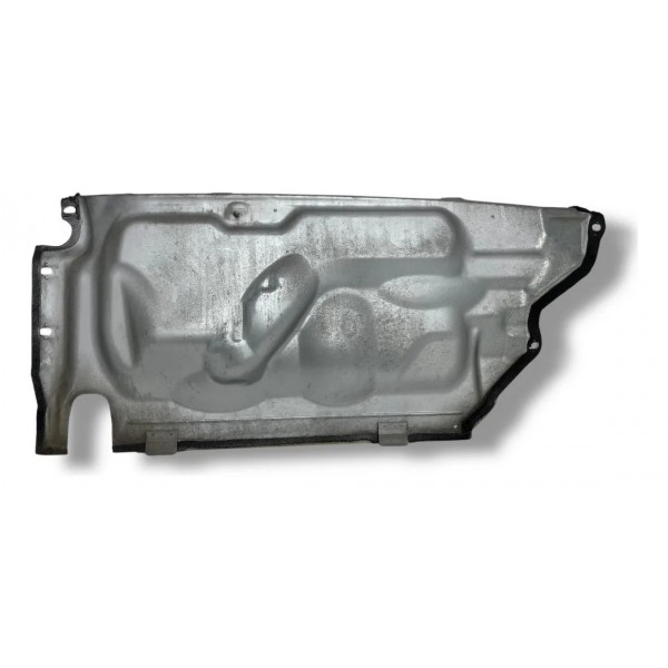 Protetor Calor Corta Fogo Painel Volvo Xc60 2012 2013 2014 Prata (metalizado)