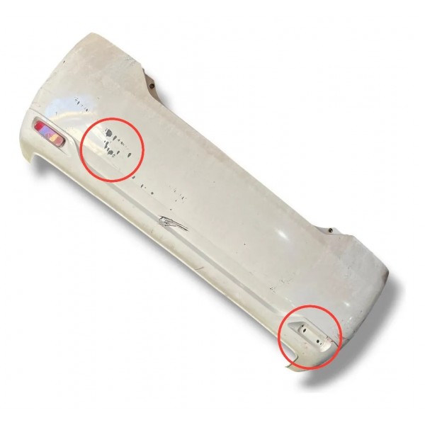 Parachoque Traseira Ford Fiesta Sedan 2013 2017 2018 Det