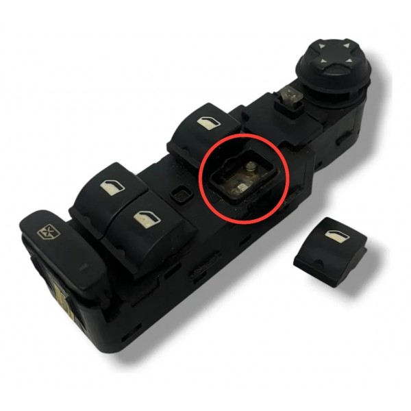 Comando Vidro Diant Esq Peugeot 408 2011 2012 2014 Detalhe