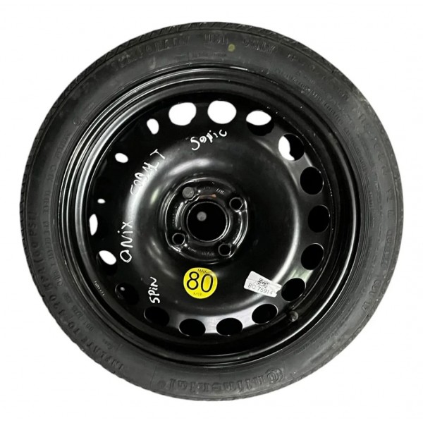 Pneu Estepe Aro Gm Spin 2013 2014 2015 2016 2017 2018