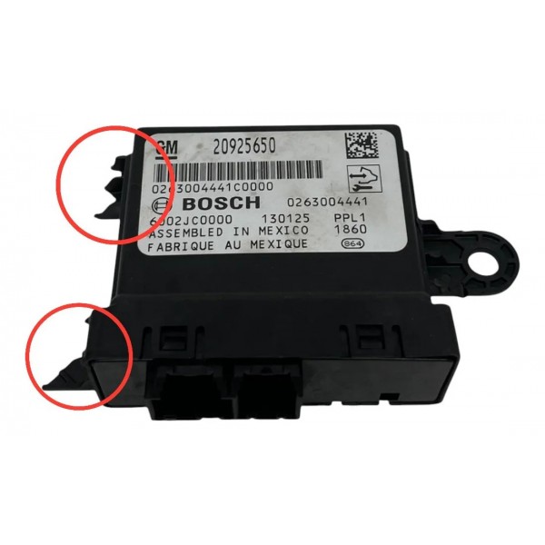 Módulo Sensor Estacionamento Gm Spin 1.8 Flex 2013 2014