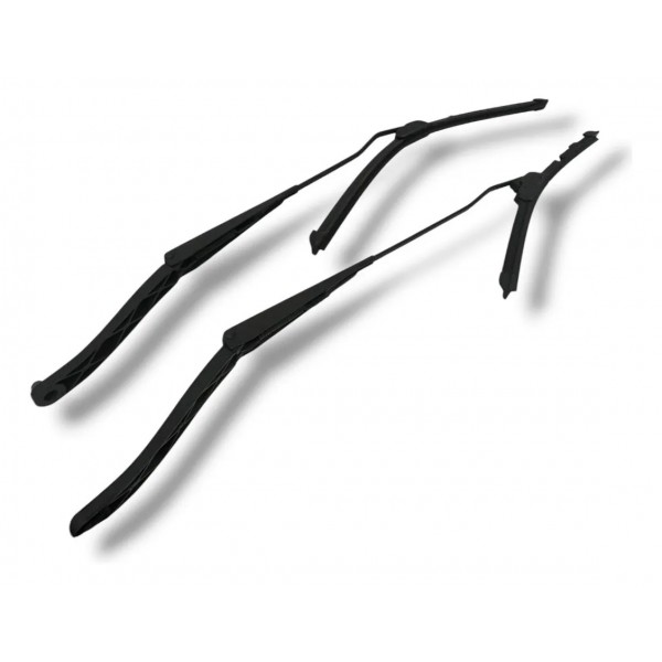 Par Braço Limpador Parabrisa Fiat Stilo 1.8 2004 2006 2007 Esquerdo