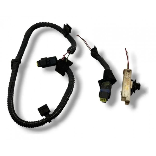 Kit Plug Chicote Luz Placa Traseira Citroen C3 2014 2017 18