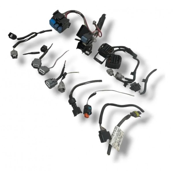 Kit Plug Chicote Injeção Motor Renault Kwid 1.0 3cc 2017