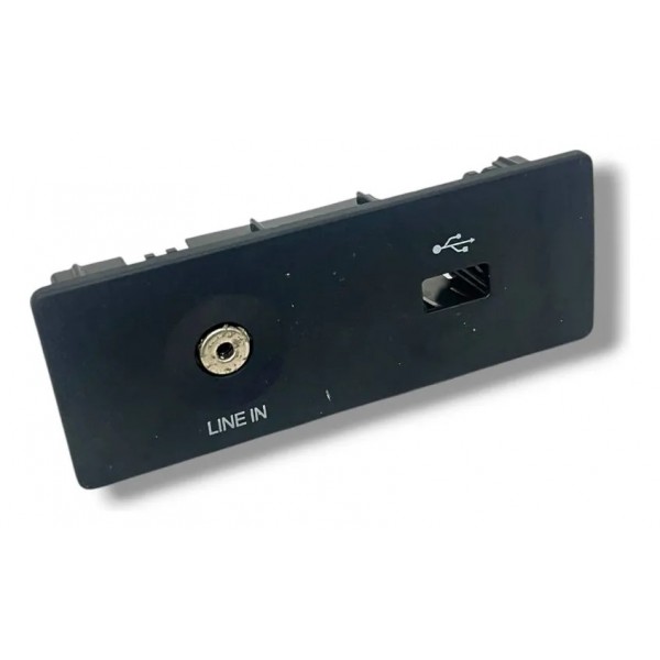 Moldura Entrada Usb Auxiliar Ford Fusion 2012 2013 2014 2015