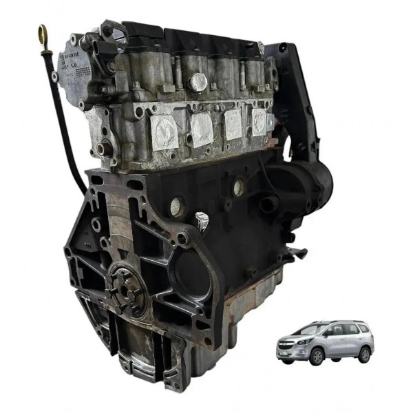 Motor Parcial Gm Spin 1.8 8v Flex 2012 2013 2014 2015 2016