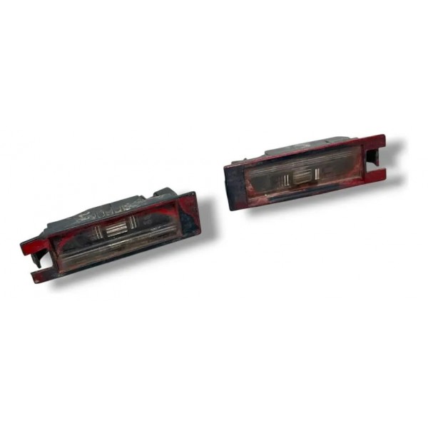 Par Lanterna Placa Fiat Argo 2017 2018 2019 2020 2021