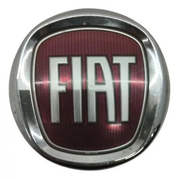 Emblema Tampa Traseira Fiat Grand Siena Palio 2008 2009 2010 Prateado