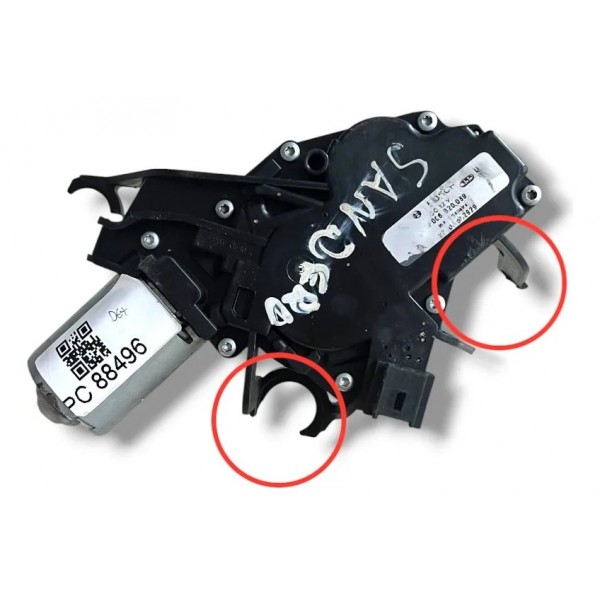 Motor Limpador Traseiro Renault Sandero 2008 2009 2010 Det
